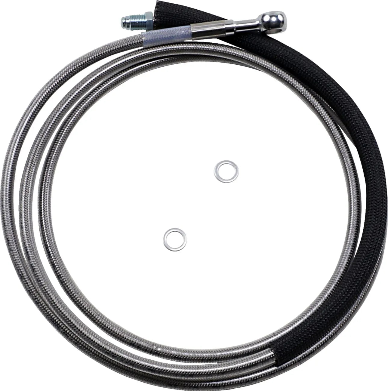 Drag Specialties Stainless Steel Hydraulic Clutch Line