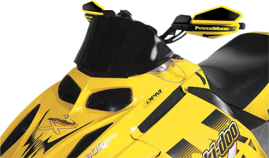 Powermadd Cobra Windshield - 9.5" - Black - 13021