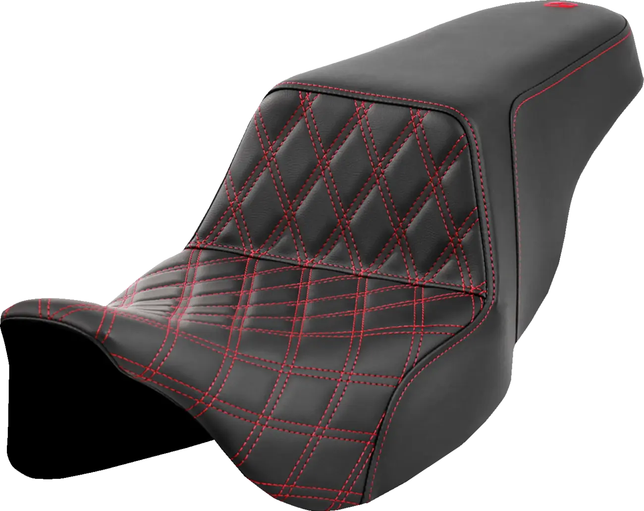 Saddlemen Lattice Stitch Step-up Seat - For Harley Davidson