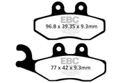 Ebc Sfac Carbon Series Skuterowe Klocki Hamulcowe
