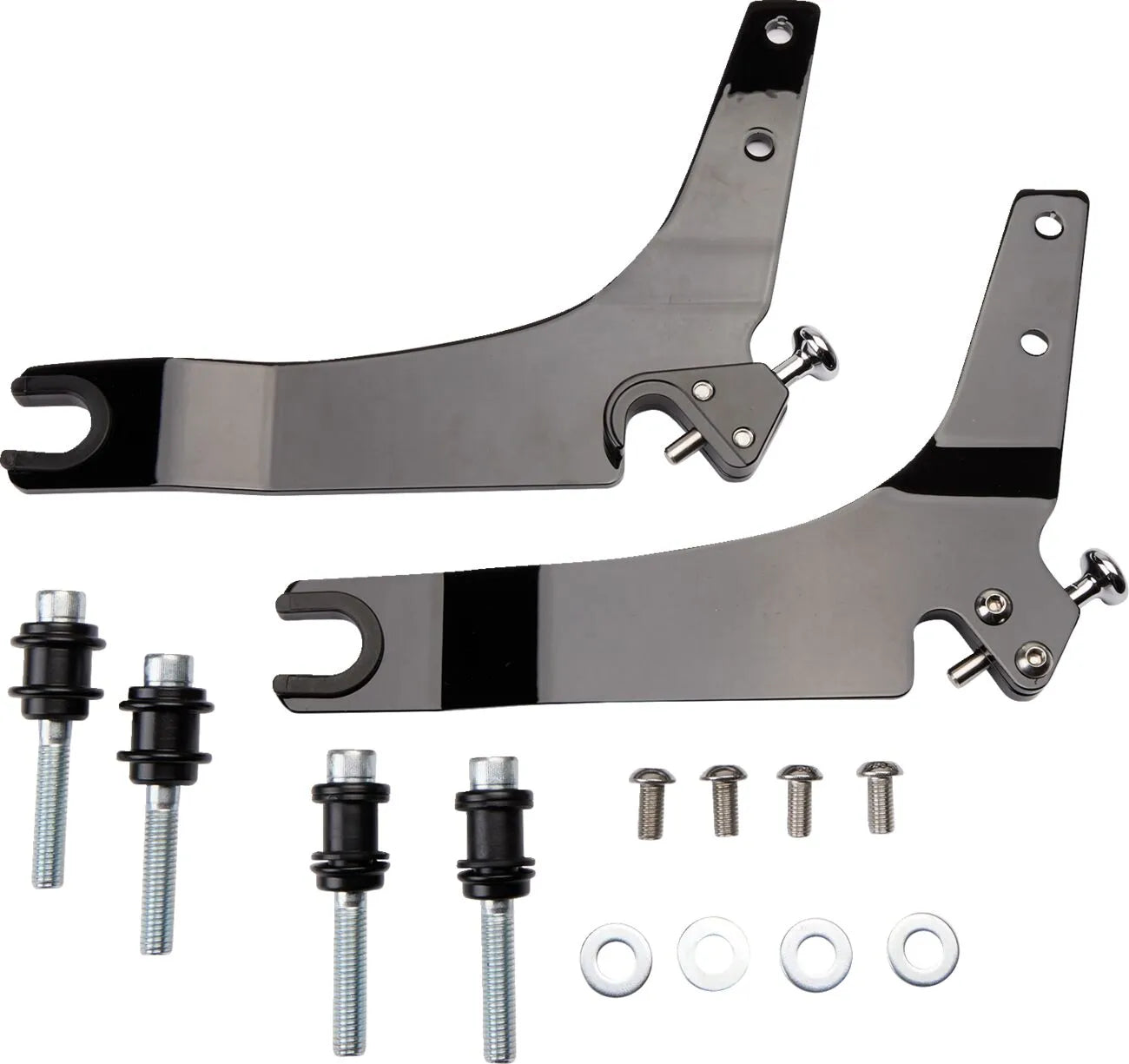 Cobra Detachable Backrest Kit - Black Steel