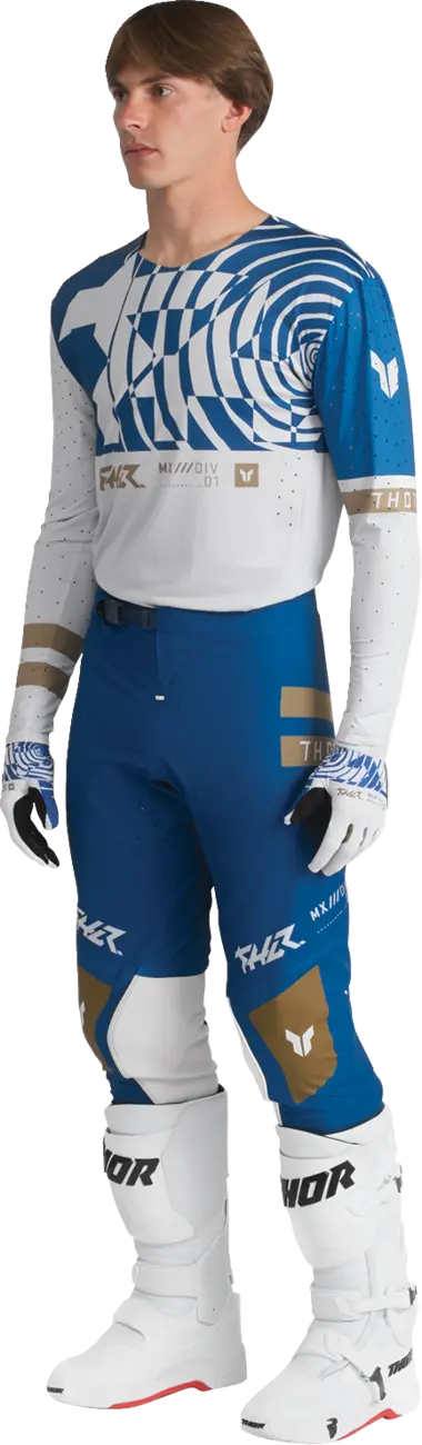 Thor Sportmode Mind Control LG/BL Gloves