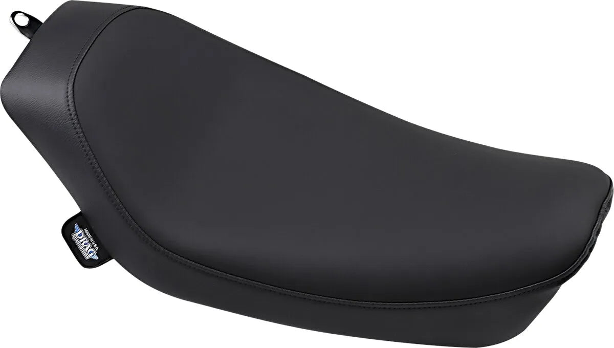 Drag Specialties Low Solo Seat - Black - For Harley Davidson