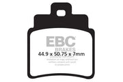 Ebc Sfa-hh Series Spiekane Klocki Hamulcowe Do Skuterów - Przód