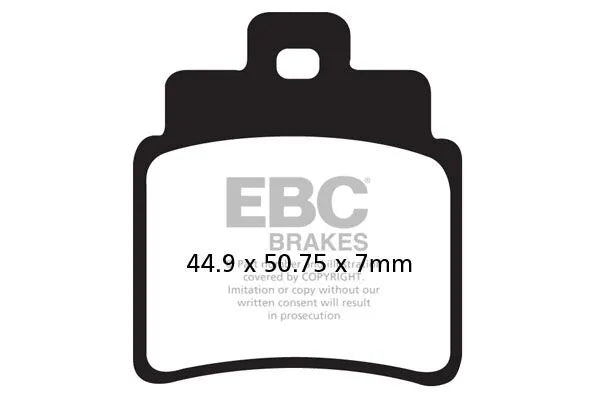 Ebc Sfa-hh Series Spiekane Klocki Hamulcowe Do Skuterów - Przód
