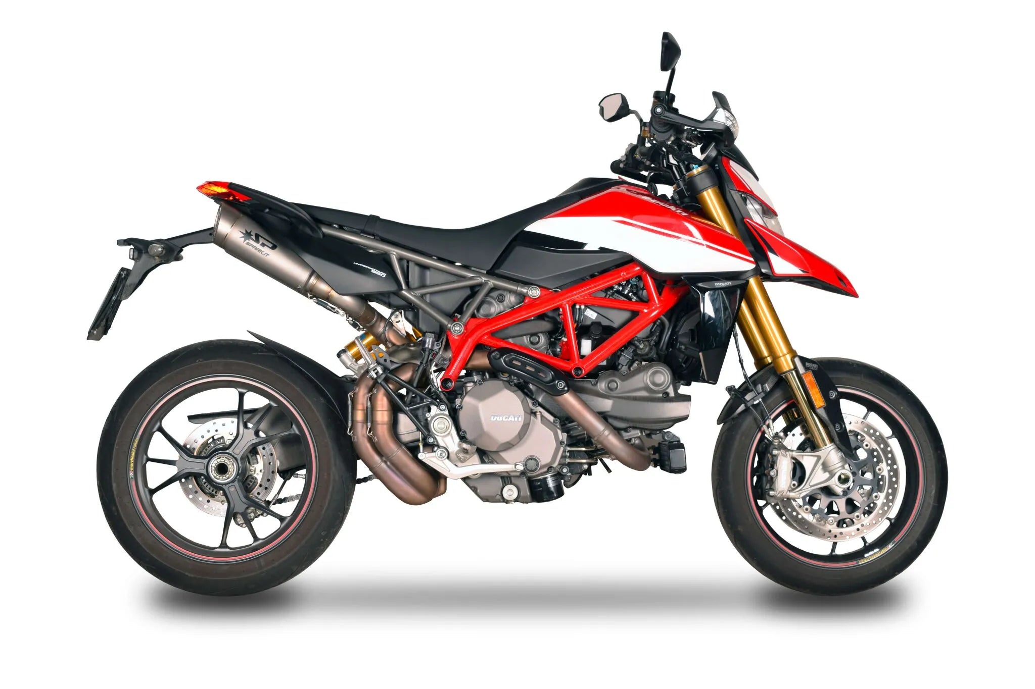 Tłumiki Spark Grid-o Titanium Slip-on - Homologacja Drogowa ECE