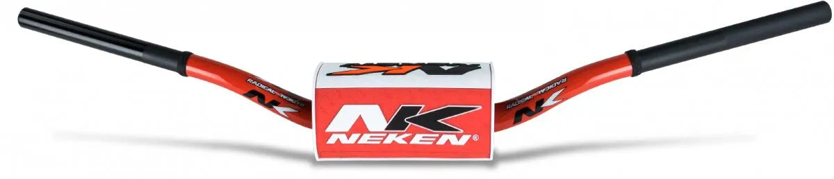 Neken Variable Diameter Handlebars - Red/white