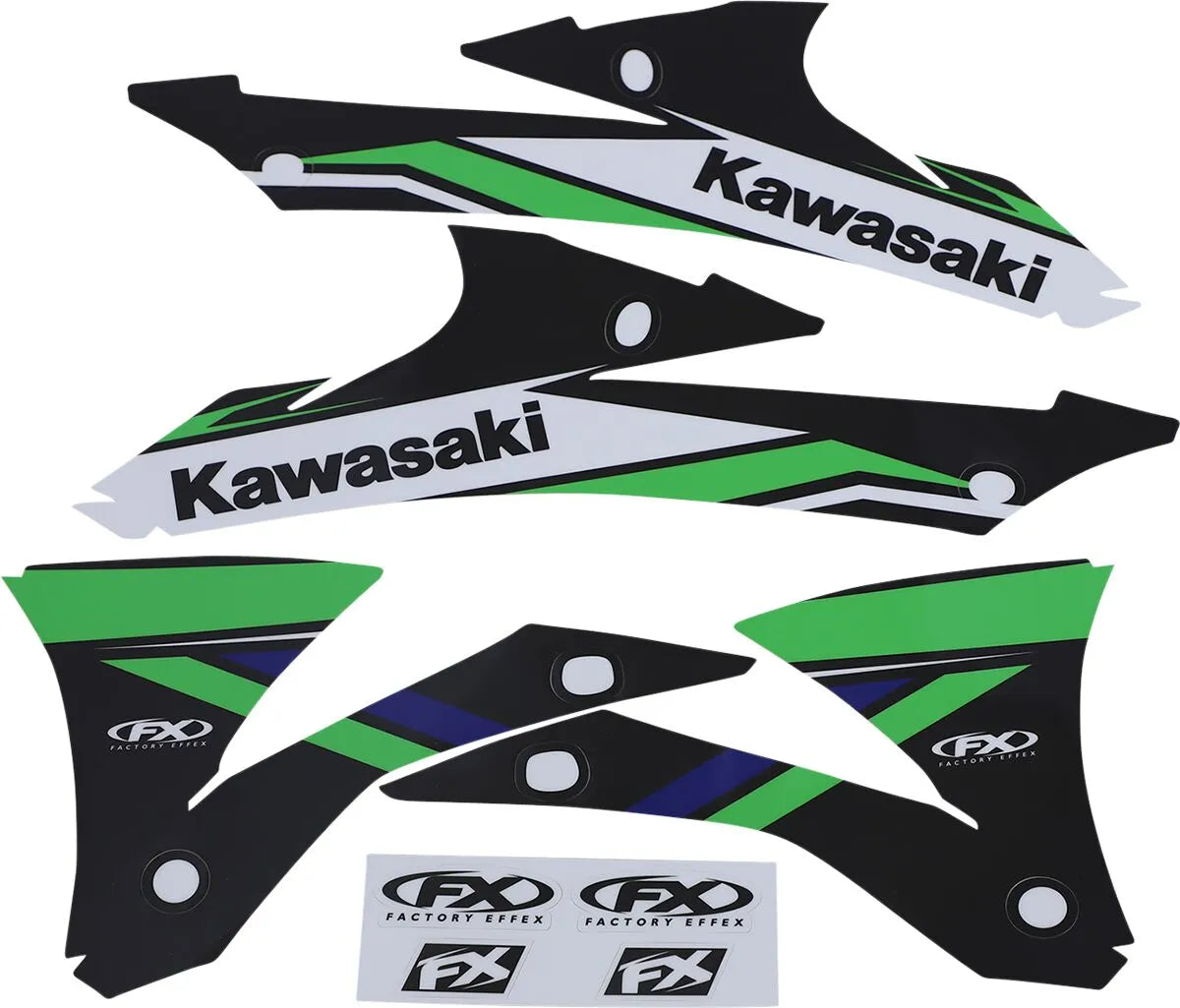 Factory Effex Evo Series Graphic Kit For Kawasaki