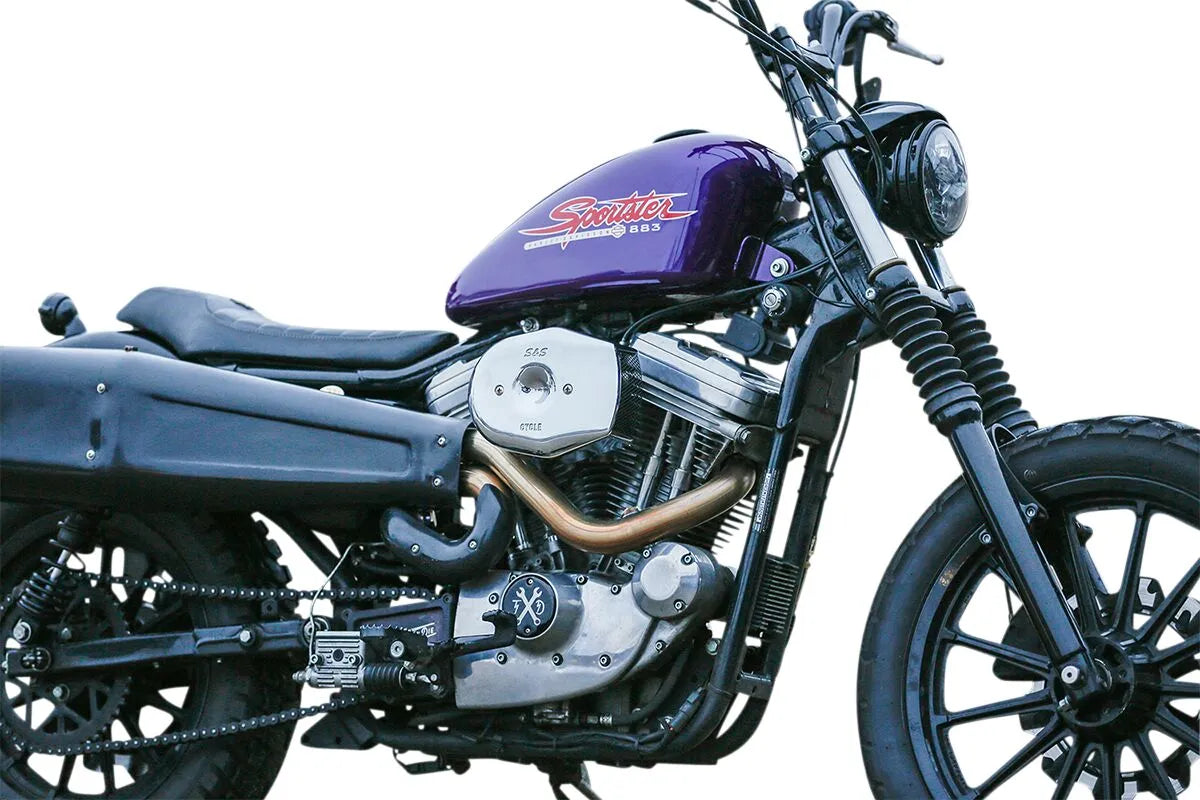 S&s Cycle Stealth Air Cleaner Cover - Chrome Tribute Design