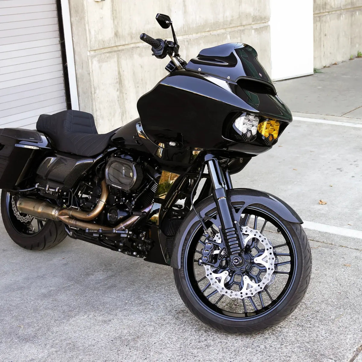 Arlen Ness Carbon Fiber Wrapper 21" Front Fender for Touring