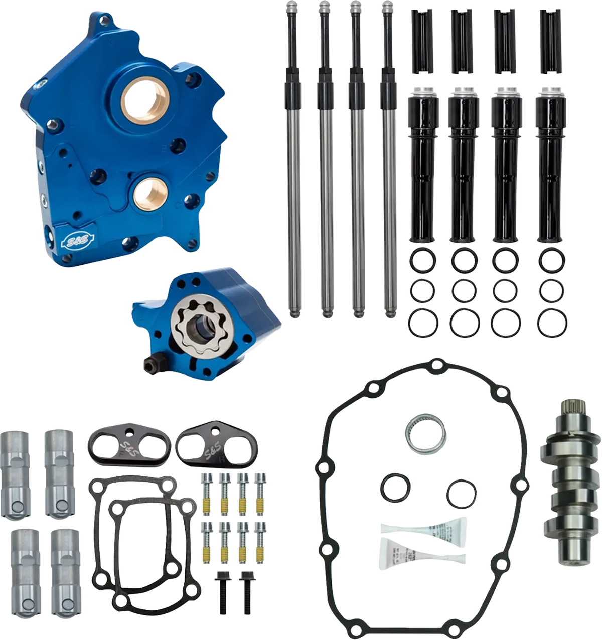 S&S Cycle HPT560 Cam Chest Kit M8 VVT Black
