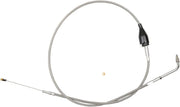 La Choppers Braided Stainless Handlebar Idle Cable