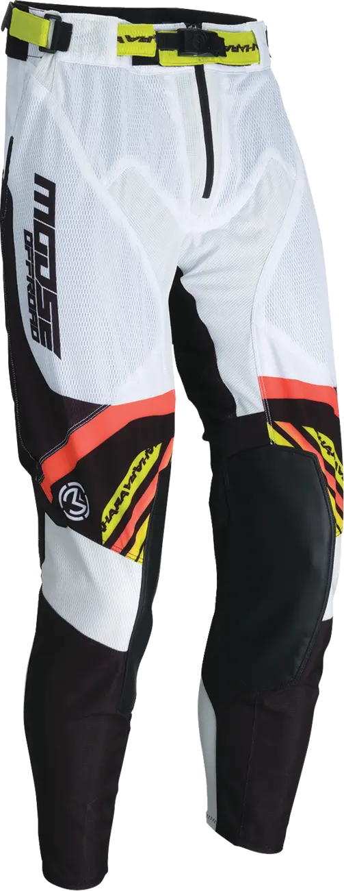 Moose Offroad Sahara Slim Pants White/Black