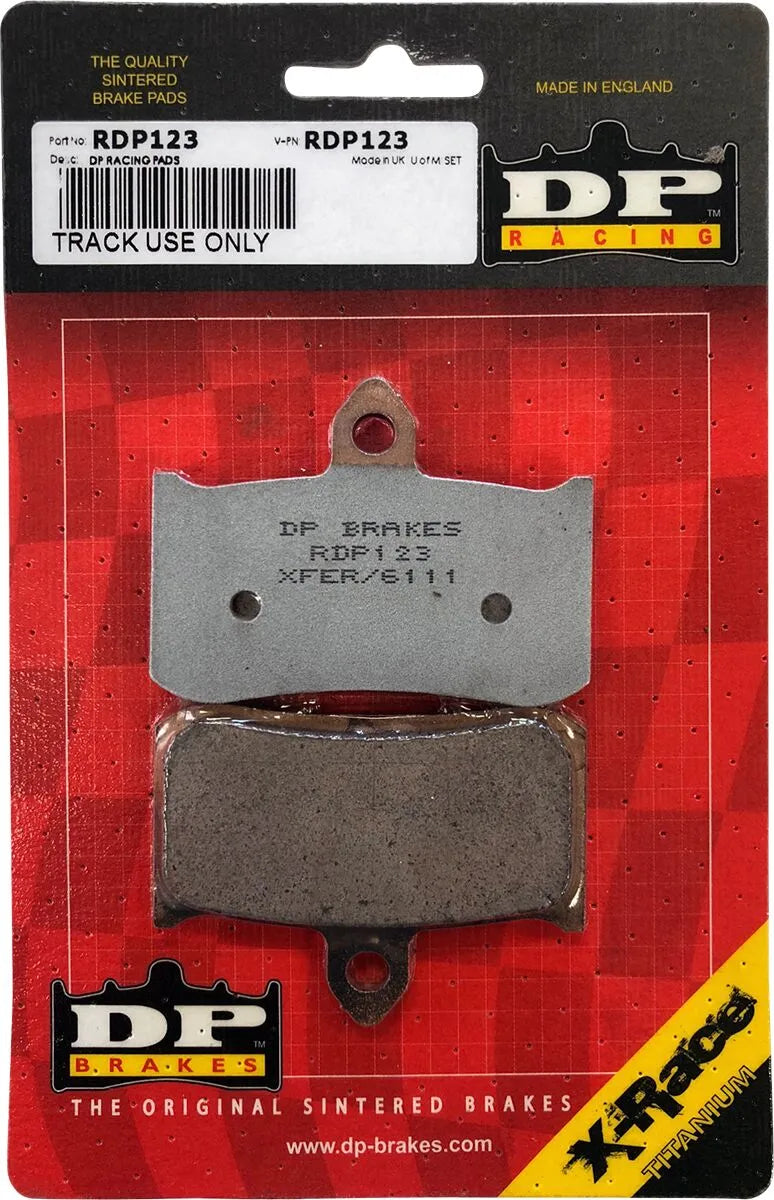 Klocki Hamulcowe Dp Brakes Rdp X-race Titanium - Metal Spiekany - Przód