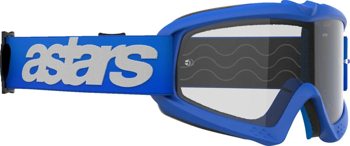 Alpinestars Vision Blaze Youth Goggle Blue Clear Lens