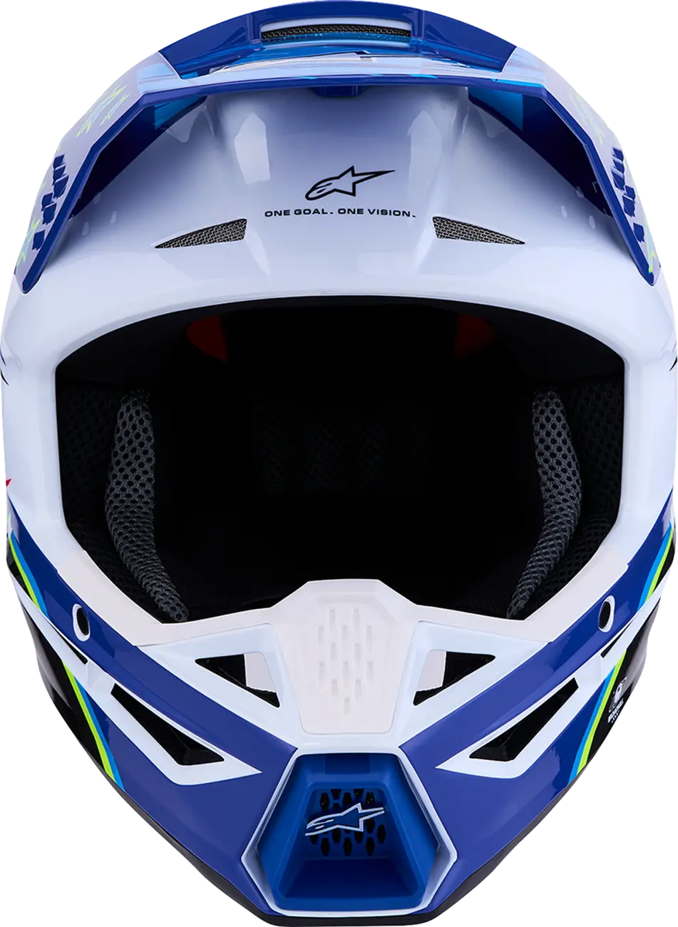 Alpinestars SM3 Falcon Helmet Blue/Black/Pink