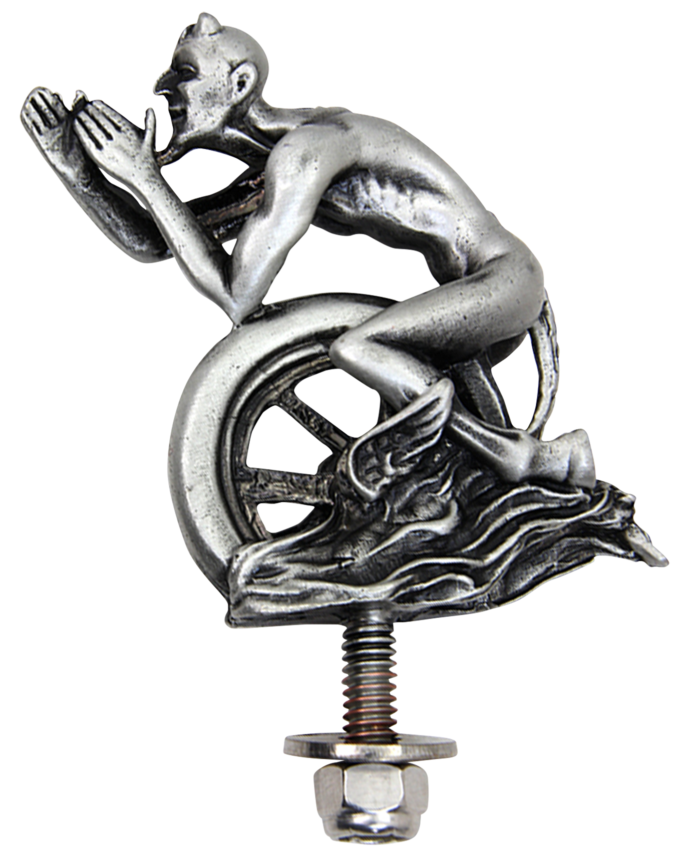 V-Twin Devil and Wheel Fender Ornament – Fender & Struts