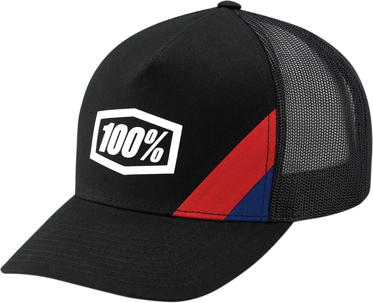 100% Cornerstone X-Fit Hat Black