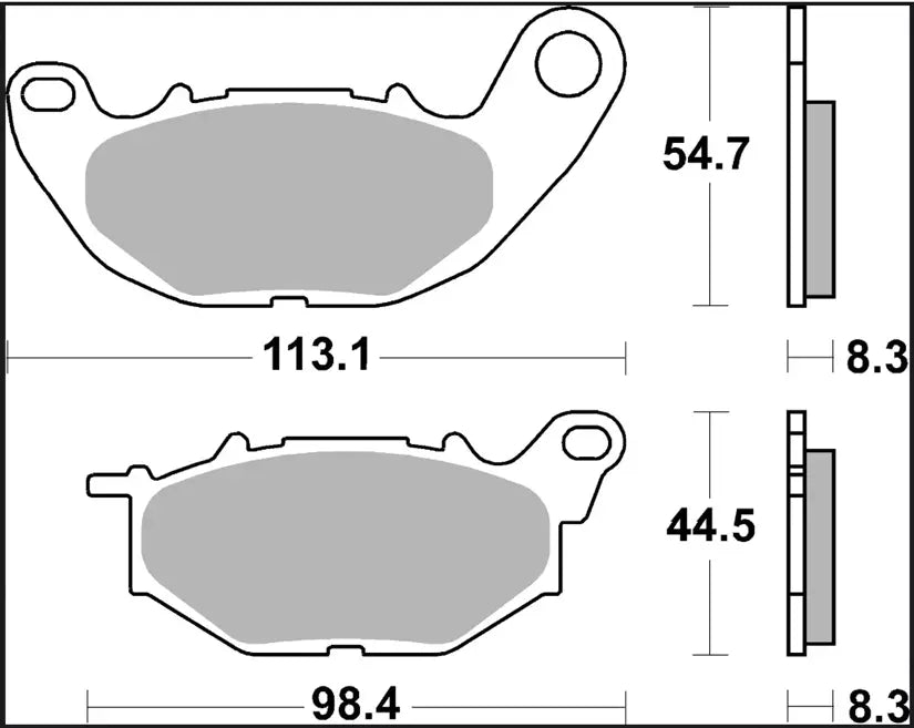 Brembo Cc Węglowo-Ceramiczny Zestaw Klocków Hamulcowych