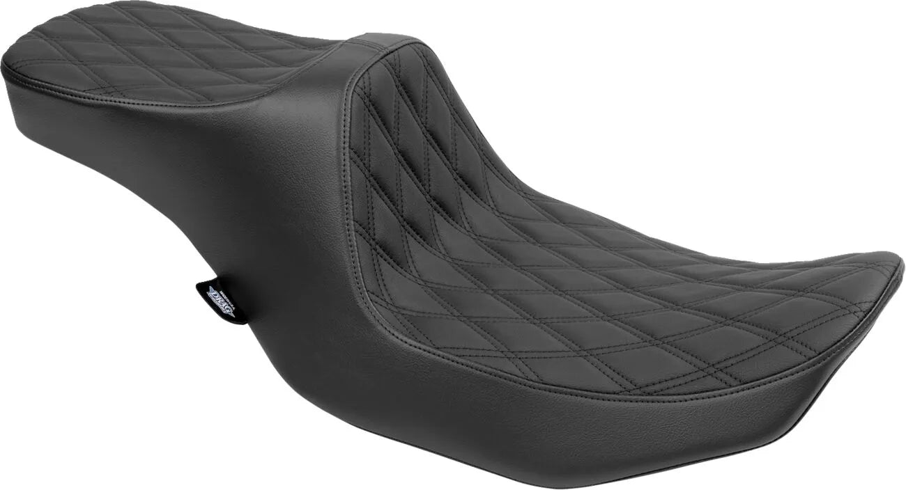 2-Up Drag Specialties Predator Iii Seat - For Harley Davidson