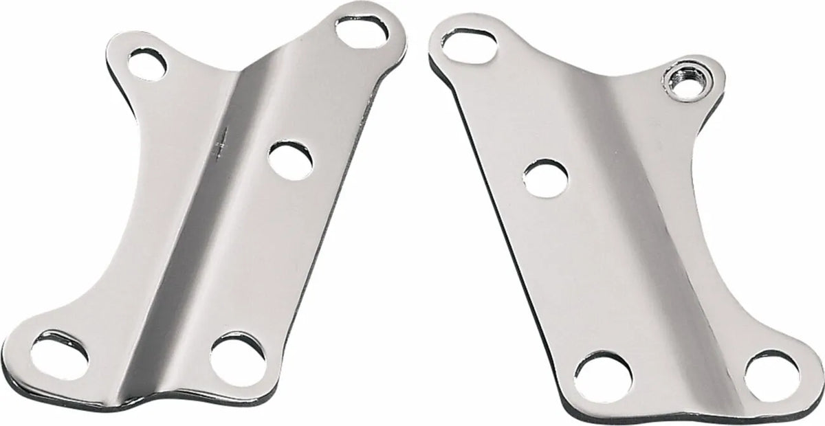 Drag Specialties XL Front Engine Mount Plates Chrome 1984-2003