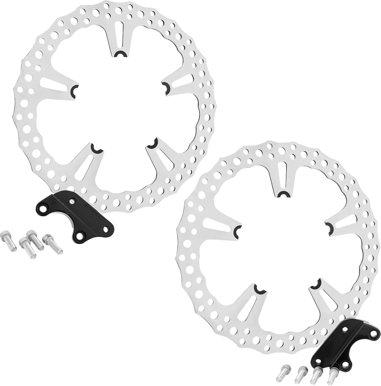 Arlen Ness 15" Big Brake Jagged Floating Rotor Kit
