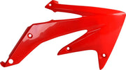 Polisport Radiator Covers For Honda - Red