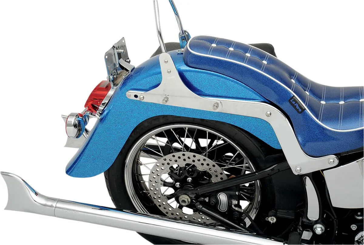 Klock Werks Benchmark Rear Fender with Stock Taillight Cutout
