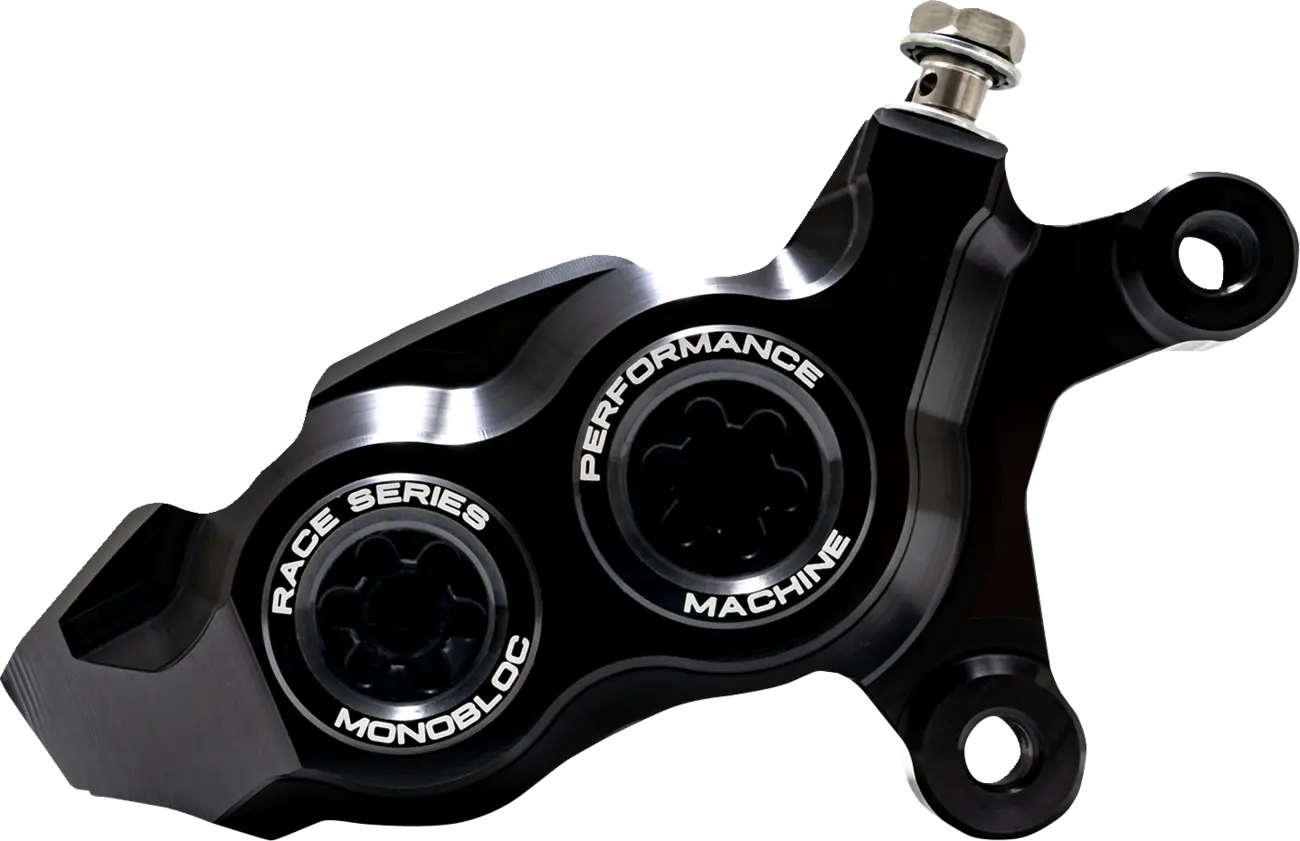 Performance Machine Race Series Monobloc Zacisk Hamulcowy Prawy Czarny