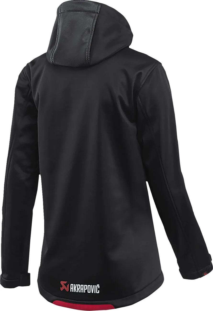 Akrapovic Corpo Women's Soft Shell Jacket Black