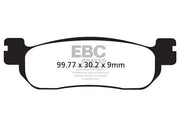 Ebc Sfa-hh Spiekane Klocki Hamulcowe Do Skuterów - Tył