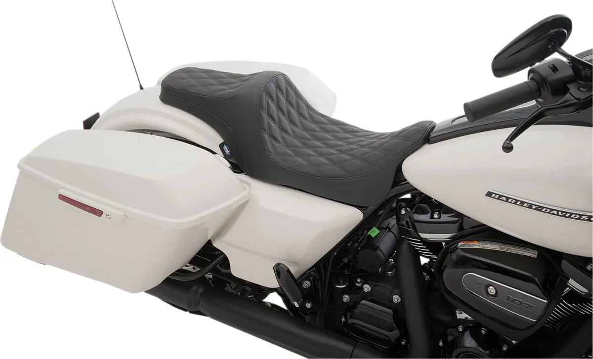 Drag Specialties Predator Iii Seat - For Harley Davidson