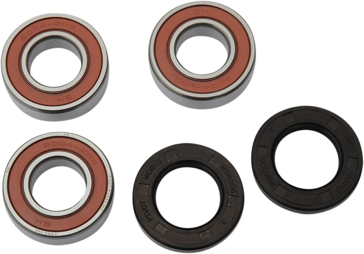 Pivot Works Wheel Bearing and Seal Kit for Rear