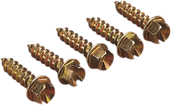 Gold Screws Gold Ice Screws 1" 250 Pack