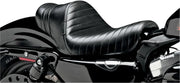Le Pera Stubs Spoiler Seat - Black Vinyl - For Harley Davidson