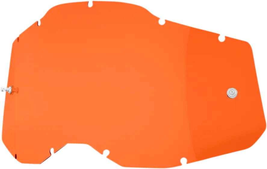 100% Accuri 2 Racecraft 2 Strata 2 Goggle Lens Orange
