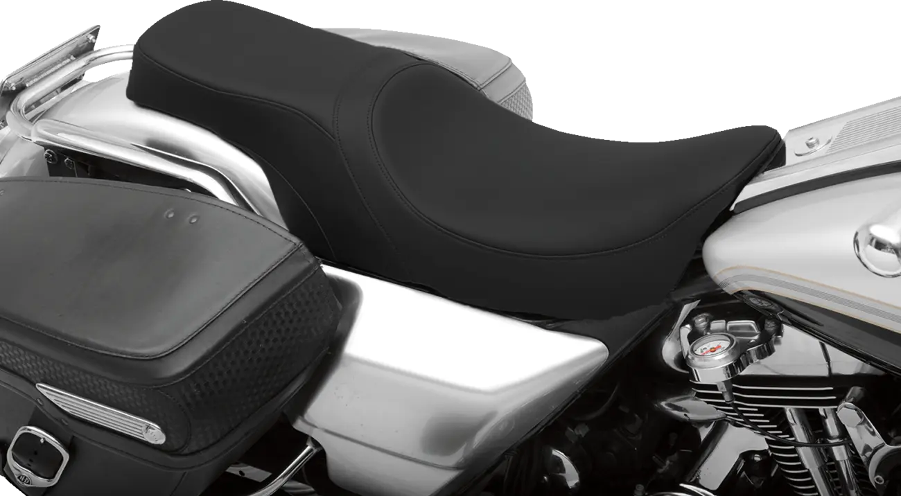 Drag Specialties Predator 2-up Seat - For Harley Davidson