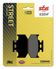 Sbs Hf Street Ceramic Klocki Hamulcowe - Organic Base - Tył