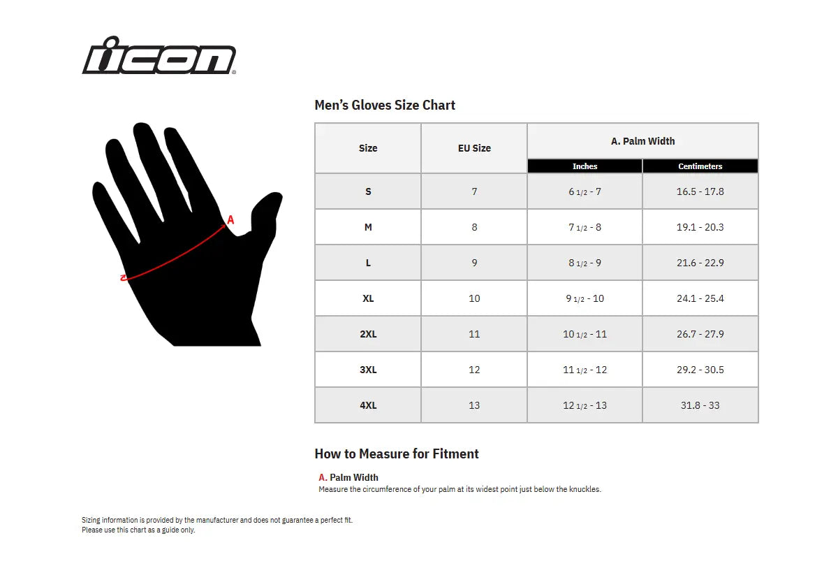Icon Nightbreed Gloves - Tan, Black