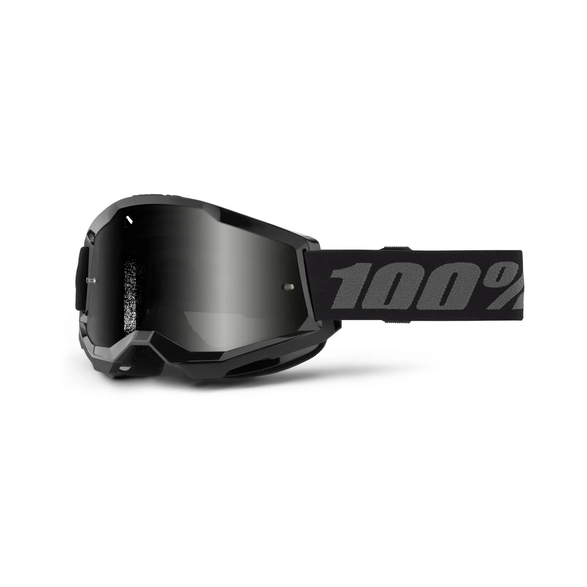 100% Strata 2 Sand Goggles 4-Pack Black Smoke Lens