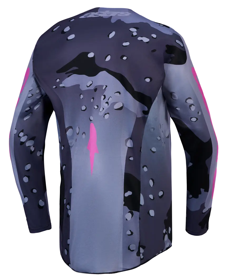 Alpinestars Racer Lone Jersey Gray Camo Purple