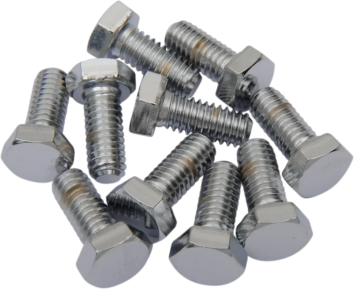 Drag Specialties Hex-Head Bolt 5/16-18 3/4" Chrome