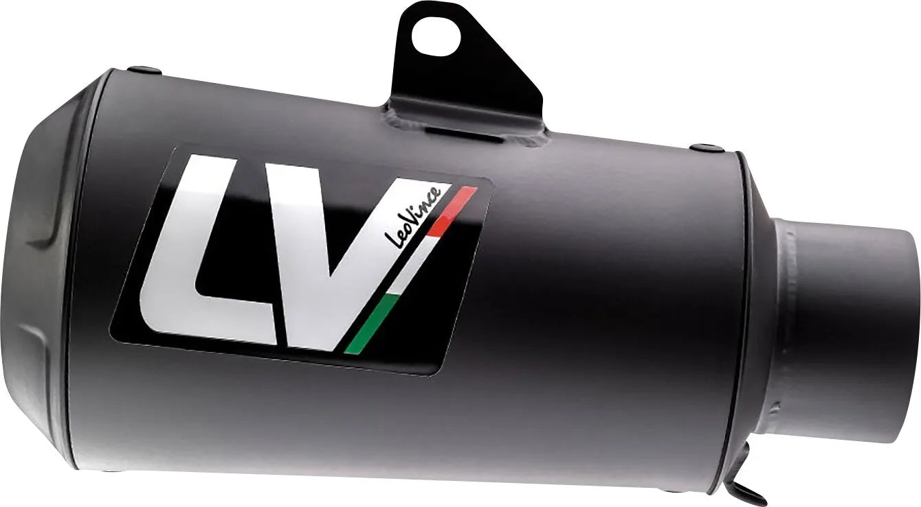 Leovince LV-10 Full Black Slip-on Tłumik - Homologacja drogowa ECE