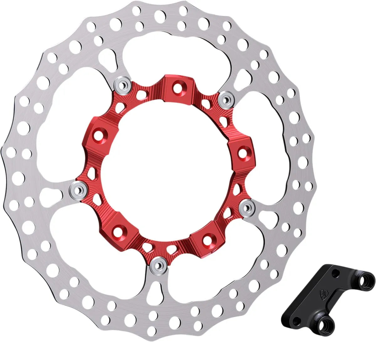 Arlen Ness Big Brake 14" Rotor Kit Do Flt Touring