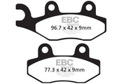 Ebc Sfac Carbon Series Skuterowe Klocki Hamulcowe