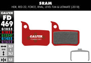 Galfer G1851 Advanced Brake Pads for SRAM Brakes