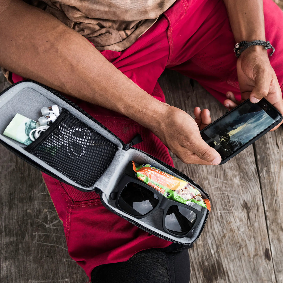 Sp Connect Wedge Handlebar Case Black Mag-Align