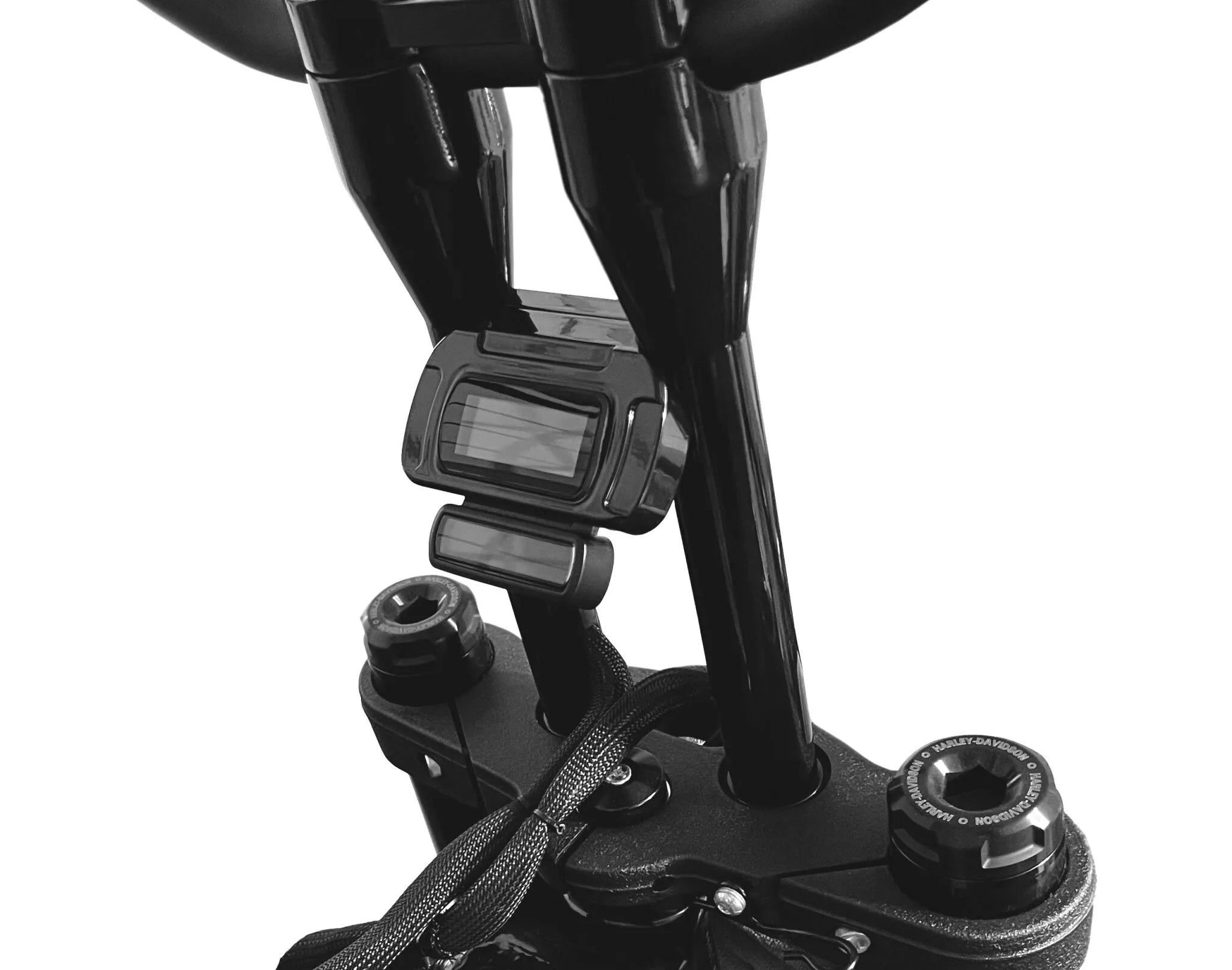 Heinz Bikes Gauge Mount - Black Billet Aluminum