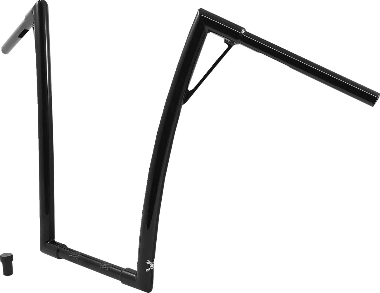 Burly Brand Louie Handlebar - Black, 1" Diameter