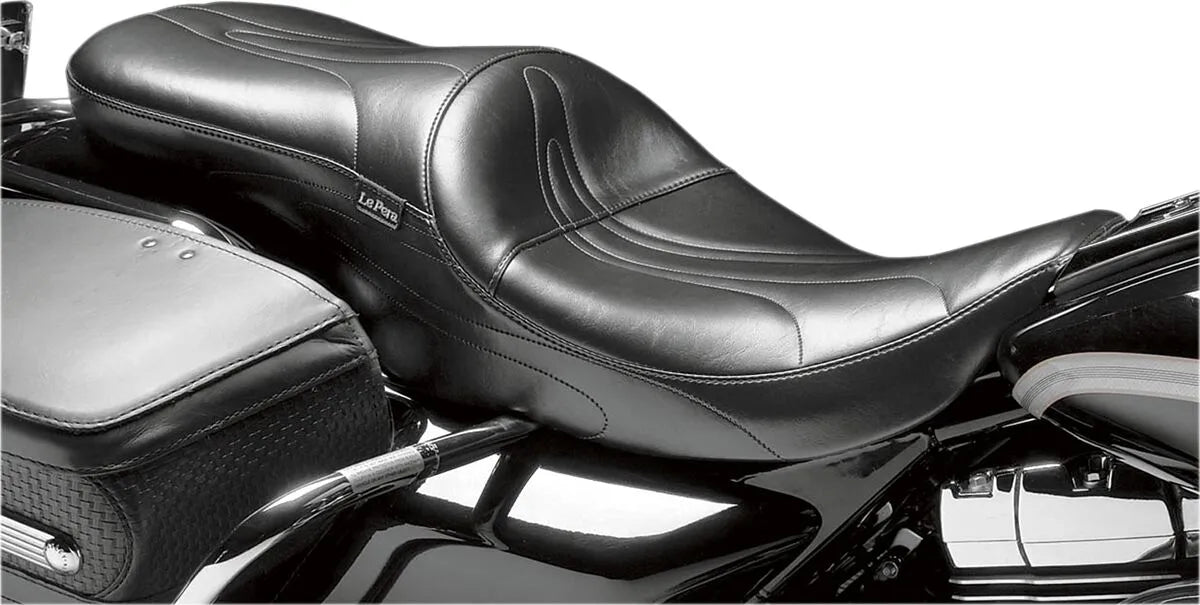 Le Pera Sorrento 2-up Seat - For Harley Davidson
